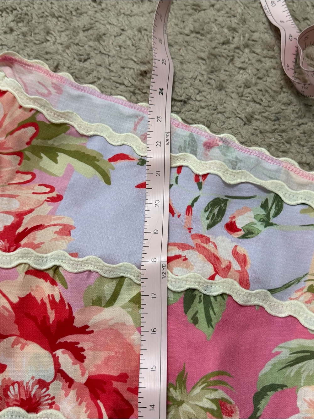 Altar’d State Floral Strapless Romper Size Small NWT Romantic Beachy One-piece - Picture 9 of 9